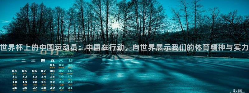 世界杯直播：世界杯上的中国运动员：中国在行动，向世界展示我们的体育精神与实力